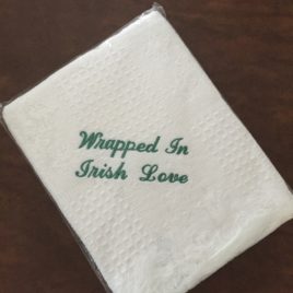 Baby Blanket “Wrapped in Irish Love”