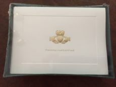 Claddagh Note Cards (Embossed Claddagh)