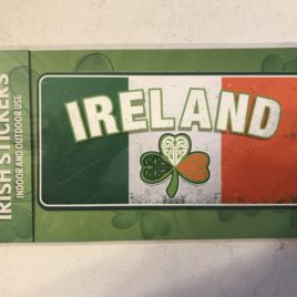 Ireland License Plate Sticker 5.5″ x 2.75″