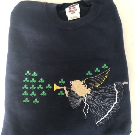 Navy Blue Angel Sweatshirt